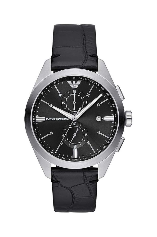 Годинник Emporio Armani чоловічий колір срібний (3309592)