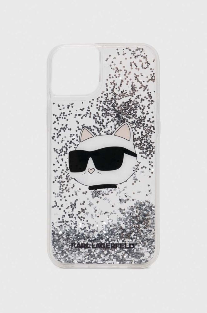Чохол на телефон Karl Lagerfeld iPhone 14 Plus 6,7 колір срібний (3502842)