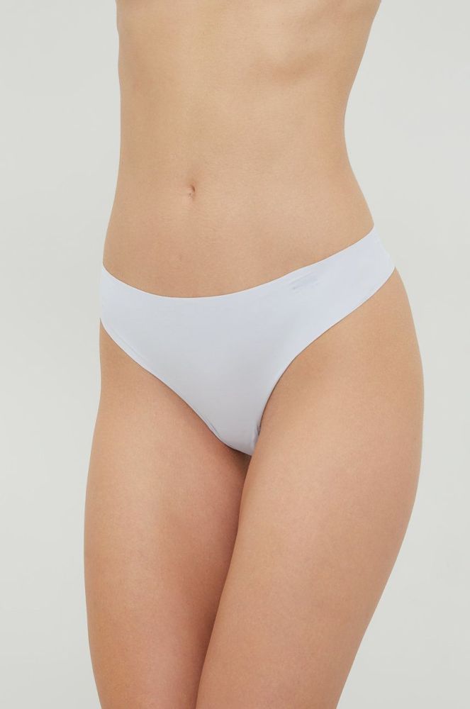 Dkny Стринги колір блакитний (2737485)