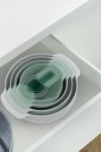 Joseph Joseph Набір кухонного приладдя: миски та мірки Nest (9-pack) колір зелений (2536448)