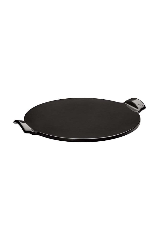 Камінь для випічки Emile Henry Smooth Pizza Stone колір чорний
