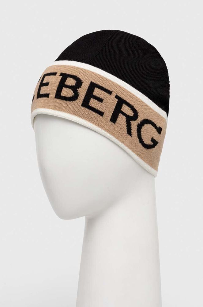 Шапка Iceberg колір чорний