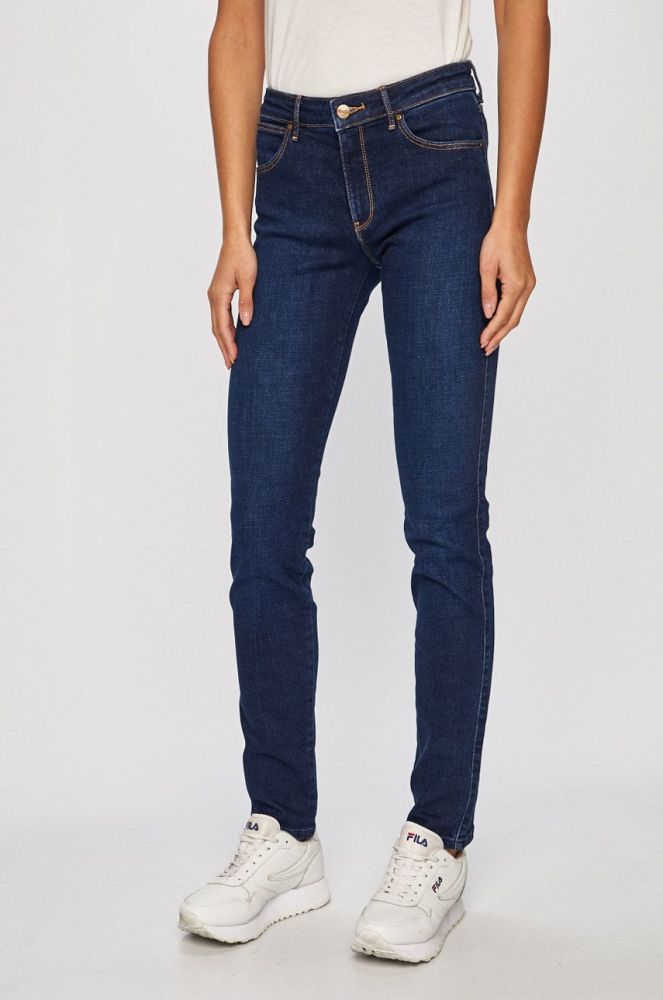 Wrangler - Джинси Body Bespoke колір темно-синій (812605)