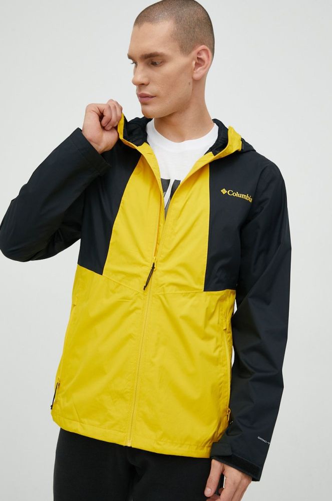 Куртка outdoor Columbia Inner Limits Ii колір жовтий 1893991-465