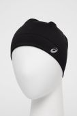 Шапка і рукавички Asics колір чорний