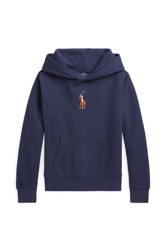 Дитяча кофта Polo Ralph Lauren колір синій однотонна (2625786)