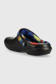 Тапочки Crocs Classic Lined Spray Dye Clog колір чорний 208045 208045.0C4.U-BLK.MLC