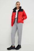 Куртка 4F жіноча колір червоний перехідна
