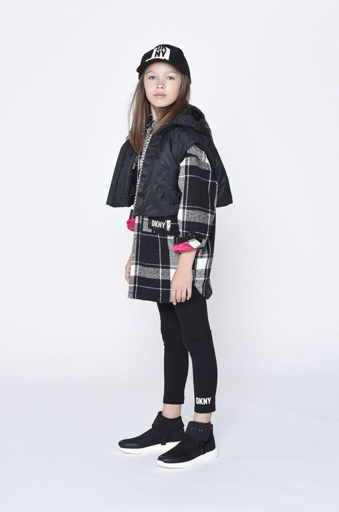 Дитяча куртка Dkny колір чорний (2698326)