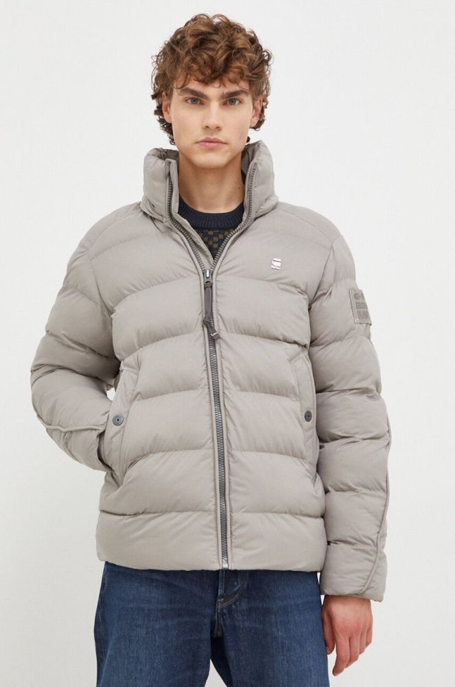 Куртка G-Star Raw чоловіча колір сірий зимова