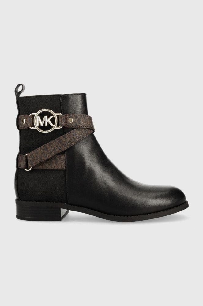 Черевики MICHAEL Michael Kors Rory жіночі колір чорний на плоскому ходу