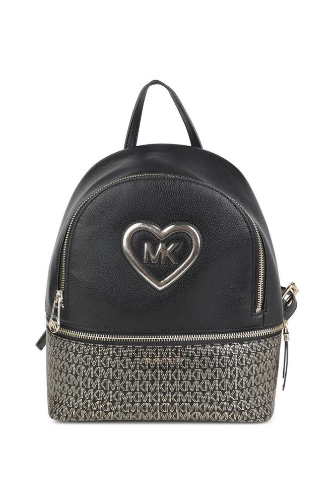 Дитячий рюкзак Michael Kors колір чорний малий візерунок (2773823)