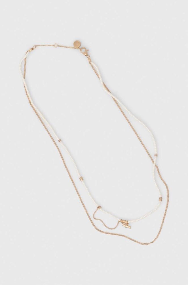 Ланцюжок AllSaints колір золотий (3259714)