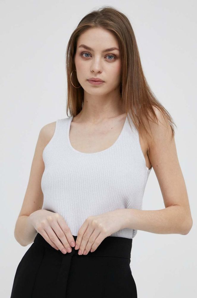 Топ Dkny колір білий (3296409)