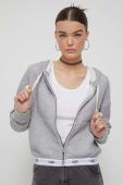 Кофта UGG жіноча колір сірий з капюшоном однотонна (3470201)