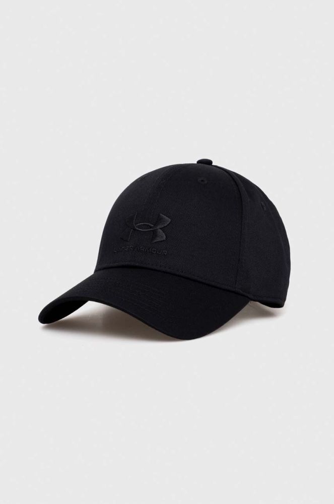 Кепка Under Armour колір чорний з аплікацією (3550312)