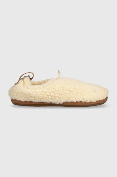 Тапочки UGG Plushy Slipper колір бежевий 1143952