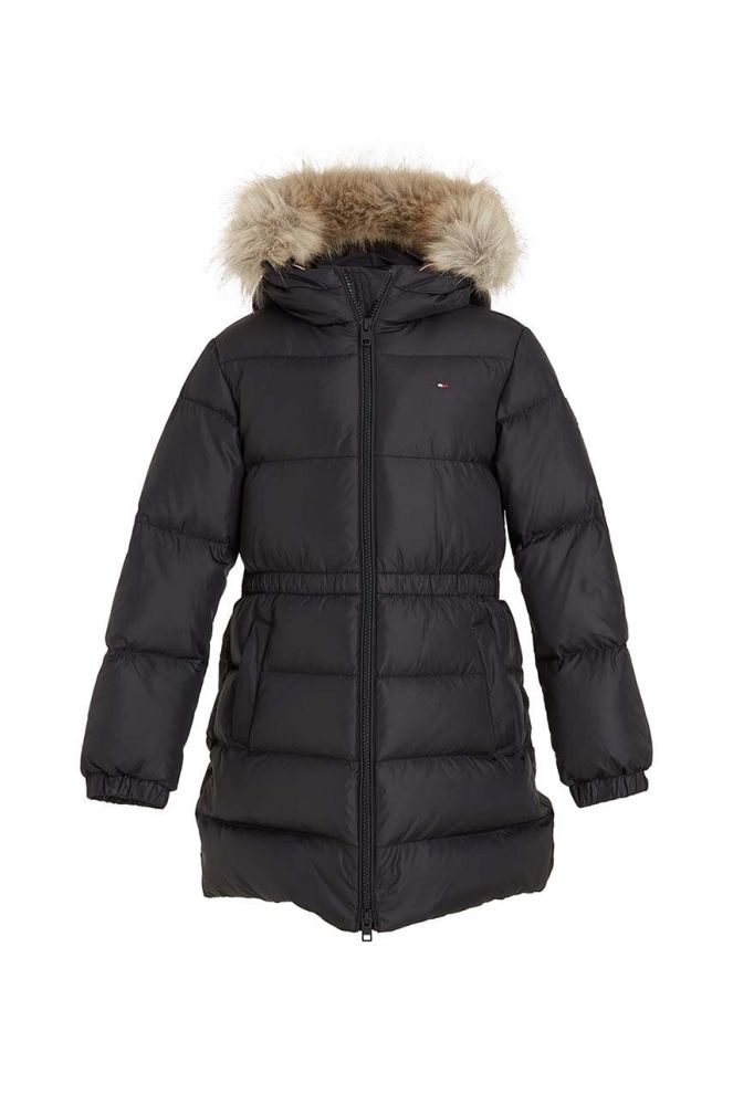 Дитяча пухова куртка Tommy Hilfiger колір чорний (3507272)