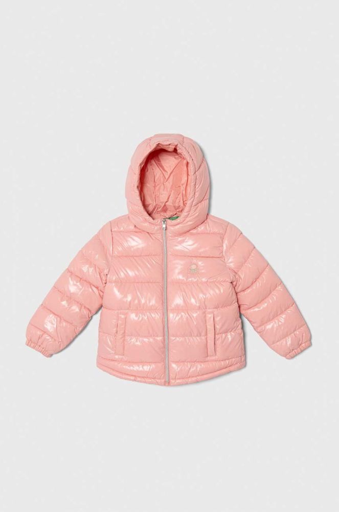 Дитяча куртка United Colors of Benetton колір помаранчевий (3462356)