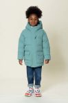 Дитяча куртка Gosoaky TIGER EYE колір бірюзовий