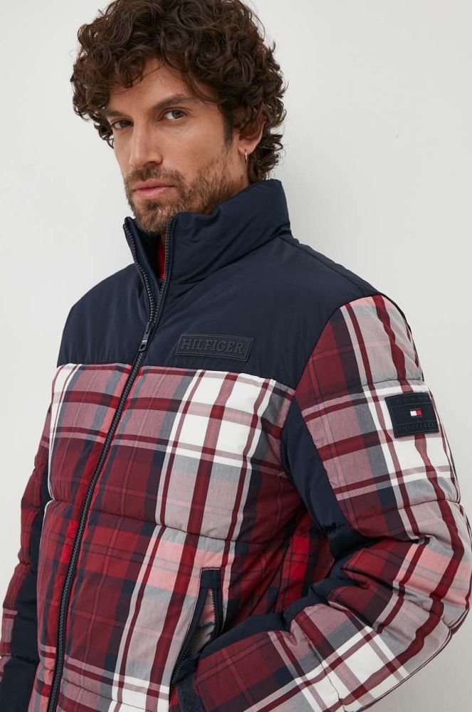 Куртка Tommy Hilfiger чоловіча колір синій зимова (3629848)