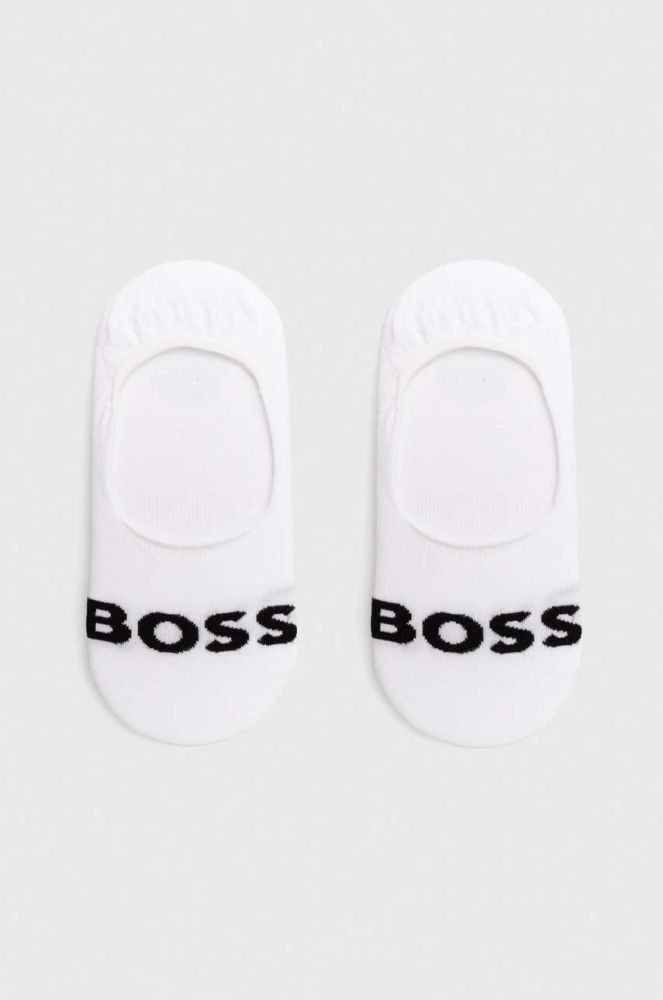 Шкарпетки BOSS 2-pack чоловічі колір білий (3288067)