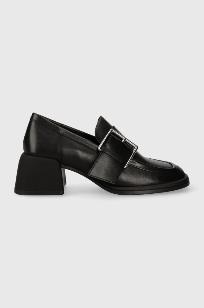 Шкіряні туфлі Vagabond Shoemakers ANSIE колір чорний каблук блок 5645.101.20