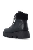 Шкіряні черевики Bianco BIAJOSEFINE жіночі колір чорний на платформі утеплене 11300739