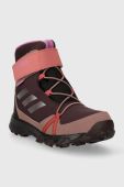 Дитячі черевики adidas TERREX TERREX SNOW CF R.RD колір фіолетовий