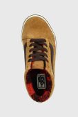Дитячі кеди Vans UY Old Skool VN0A7Q5F1M71 колір коричневий