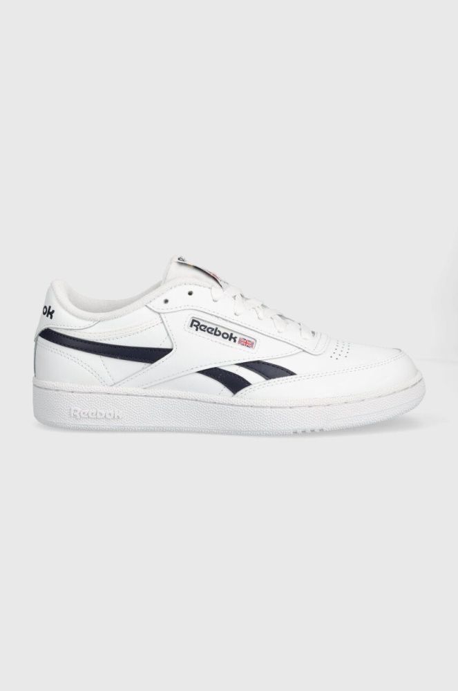 Шкіряні кросівки Reebok Classic CLUB C колір білий (3464444)