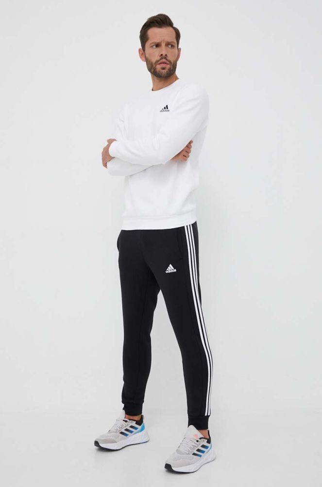 Спортивні штани adidas колір чорний з аплікацією (3335665)