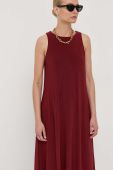 Сукня Max Mara Leisure колір бордовий maxi пряма