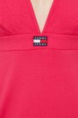 Сукня Tommy Jeans колір рожевий mini розкльошена (3512615)