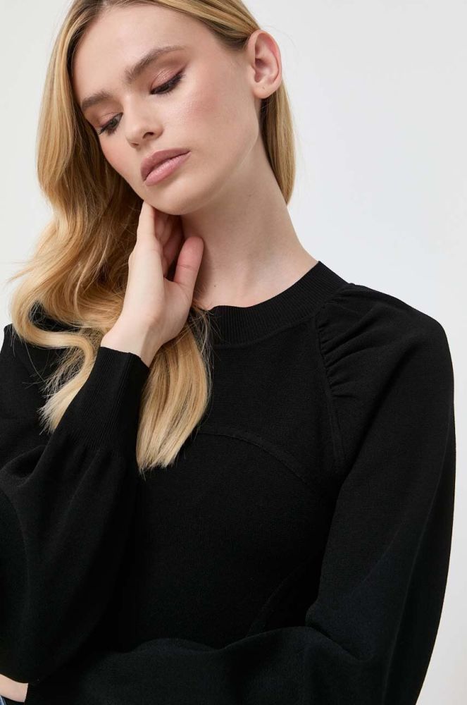 Светр Karl Lagerfeld жіночий колір чорний легкий (3504840)