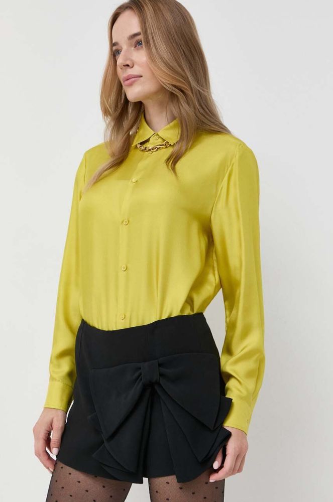 Шорти Red Valentino жіночі колір чорний однотонні висока посадка (3451614)