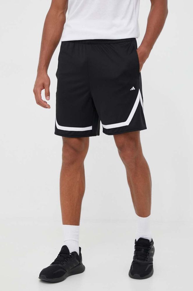 Шорти для тренувань adidas Performance Pro Block колір чорний