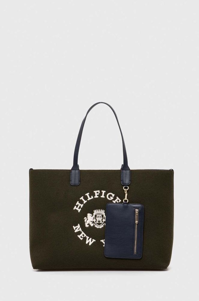 Сумочка Tommy Hilfiger колір зелений (3689261)