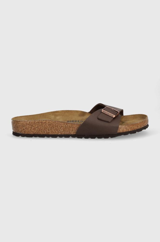 Шльопанці Birkenstock Madrid колір коричневий