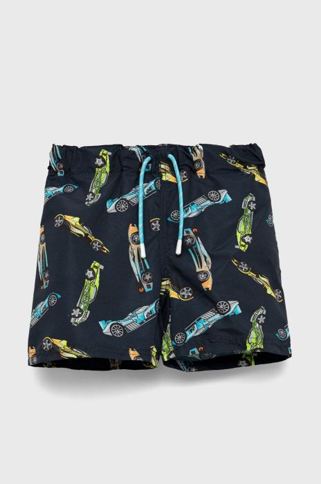 Дитячі шорти для плавання Name it колір сірий