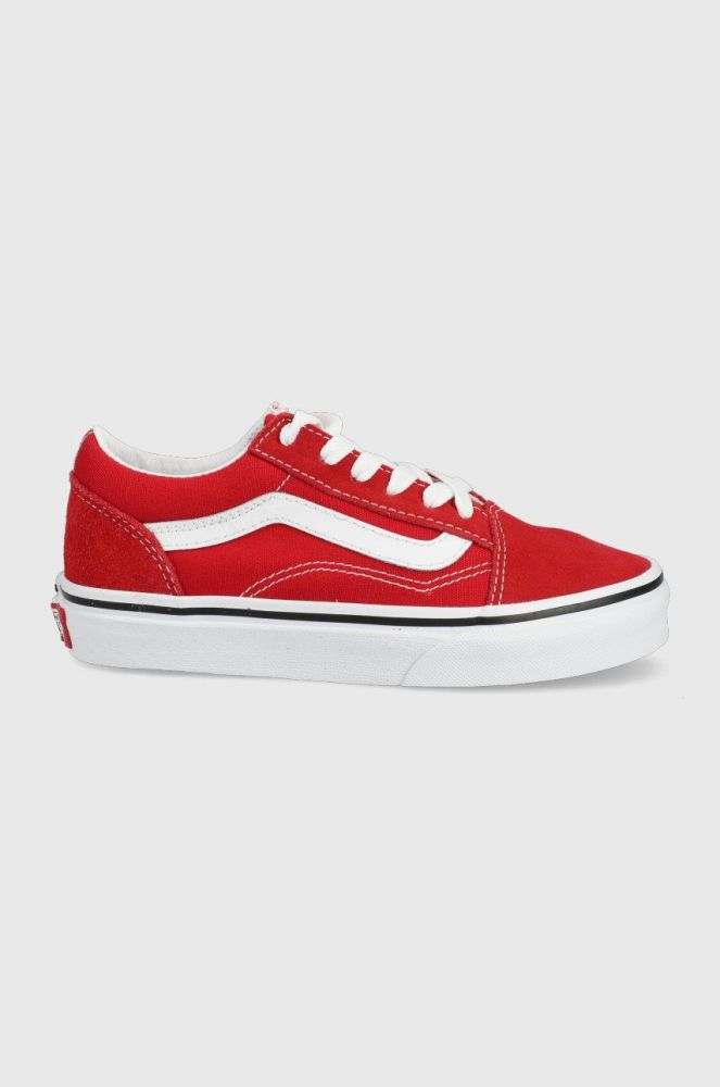Дитячі кеди Vans колір червоний