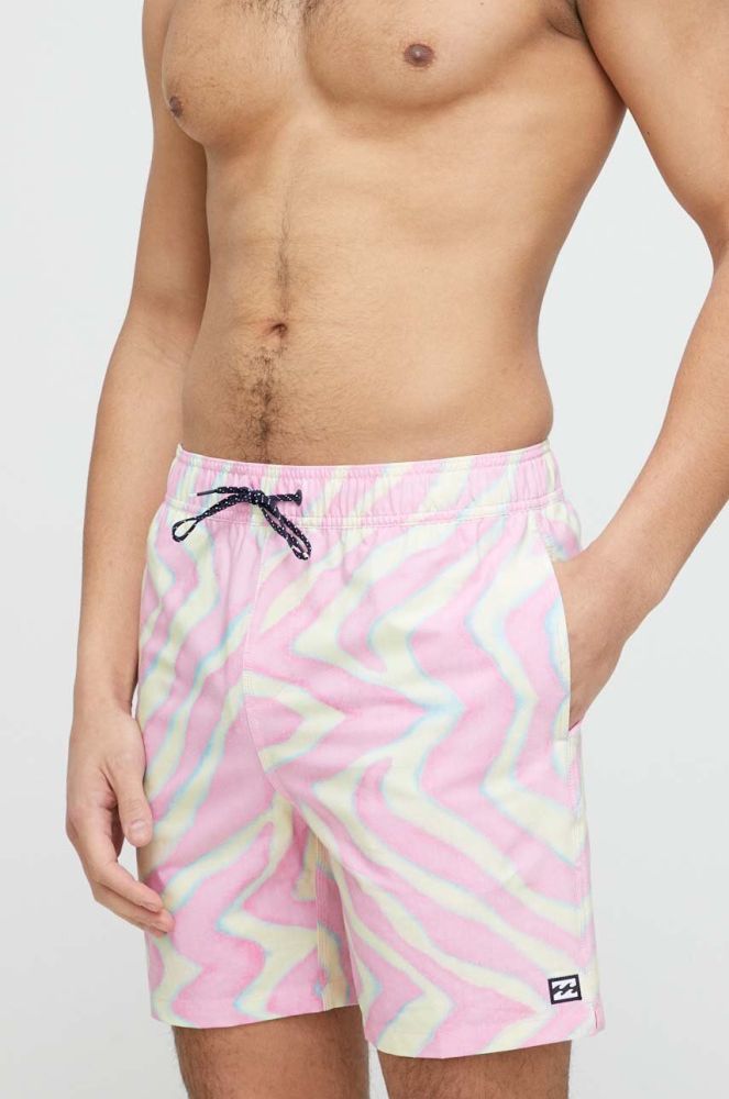 Купальні шорти Billabong колір рожевий (3227040)