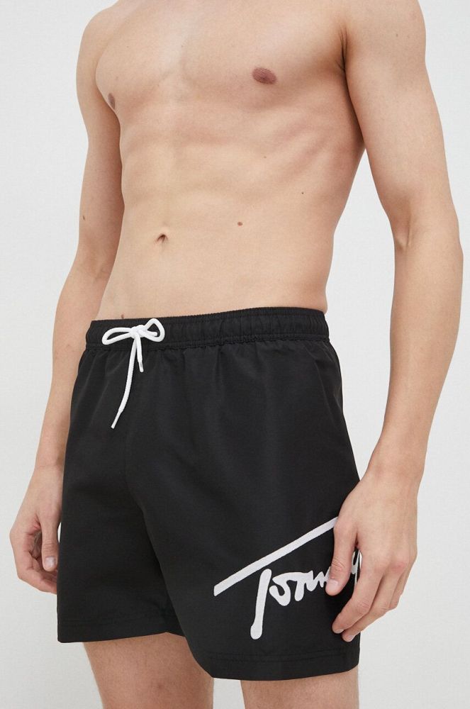 Купальні шорти Tommy Jeans колір чорний (3018156)
