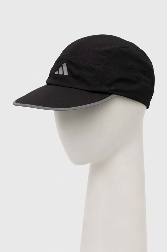 Кепка adidas Performance колір чорний з принтом (2902109)