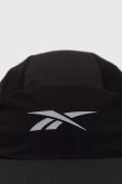 Кепка Reebok Float Run Performance колір чорний з принтом