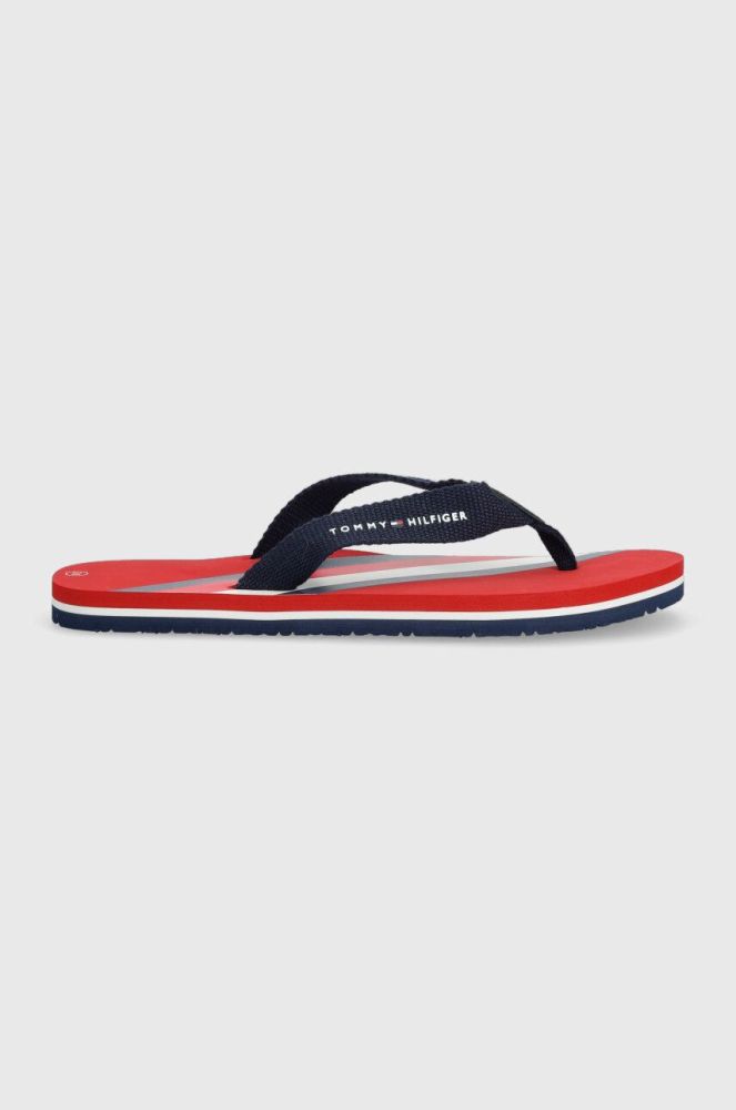Дитячі в'єтнамки Tommy Hilfiger колір червоний