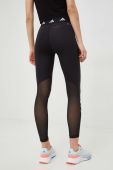 Легінси для тренувань adidas Performance Techfit жіночі колір чорний з принтом