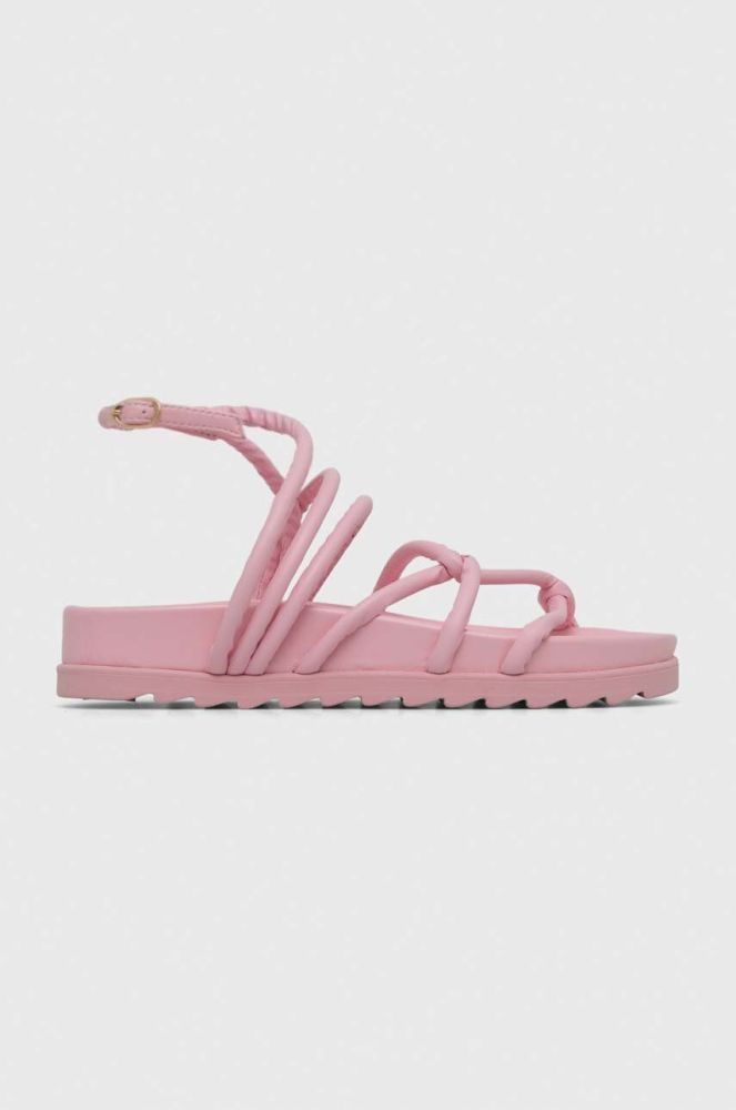 Сандалі Chiara Ferragni CF3146_012 жіночі колір рожевий CF CABLE SANDAL