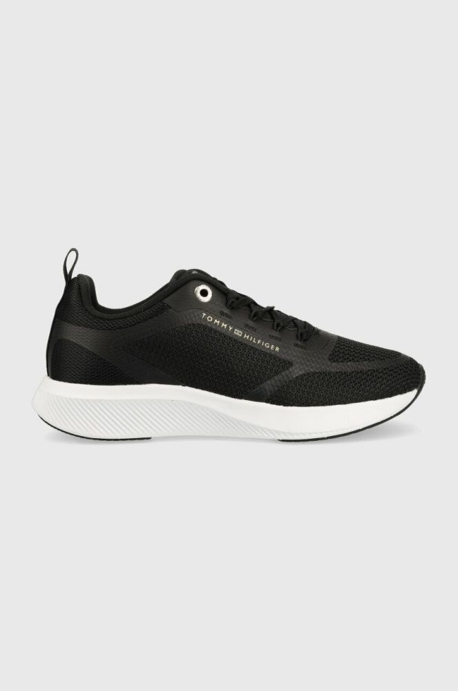 Кросівки Tommy Hilfiger ACTIVE MESH TRAINER колір чорний