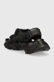 Сандалі adidas by Stella McCartney Hika жіночі колір чорний на платформі
